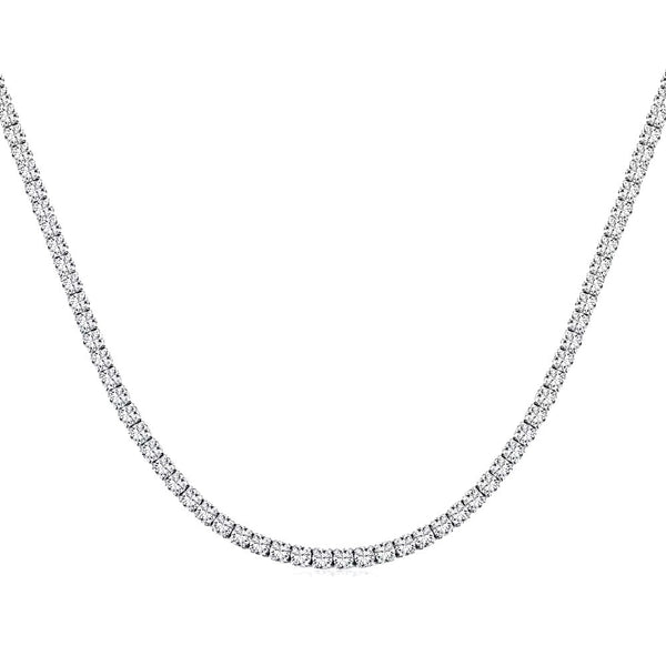 Amanda - Moissanite Tennis Necklace