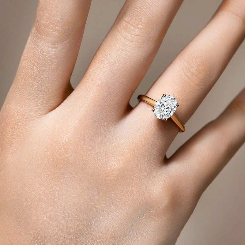 Florencia Moissanite Ring