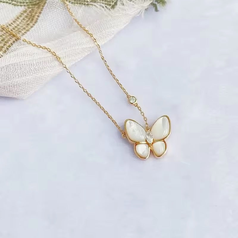 Mother of Pearl Butterfly Pendant